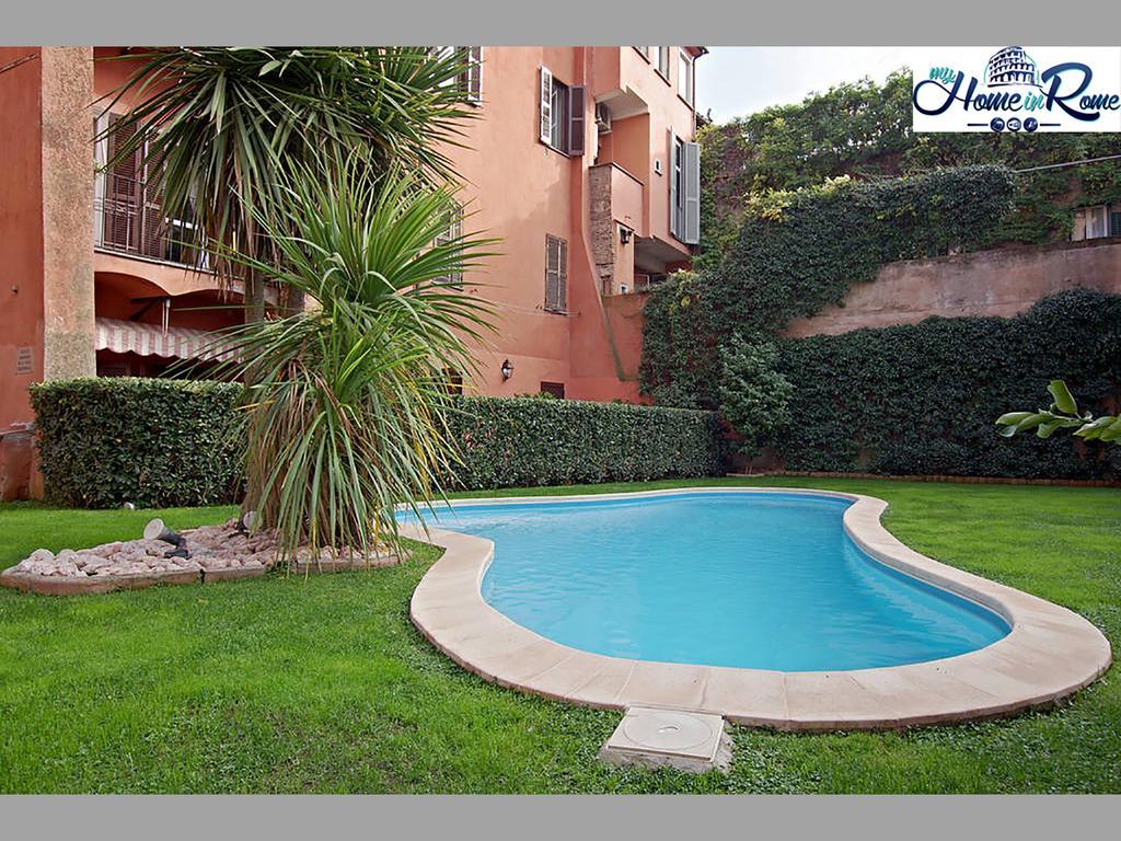 Monolocale Con Piscina A Trastevere Appartamento Roma